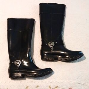 Michael Kors Black Women's Rubber Boots